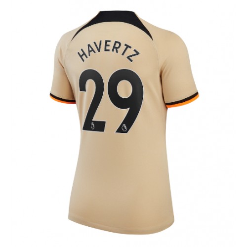 Chelsea Kai Havertz #29 Tredjedrakt Kvinner 2022-23 Kortermet Chelsea Kai Havertz #29 Tredjedrakt Kvinner 2022-23 Kortermet